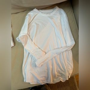 Figs White Supersoft - Longsleeve Underscrub